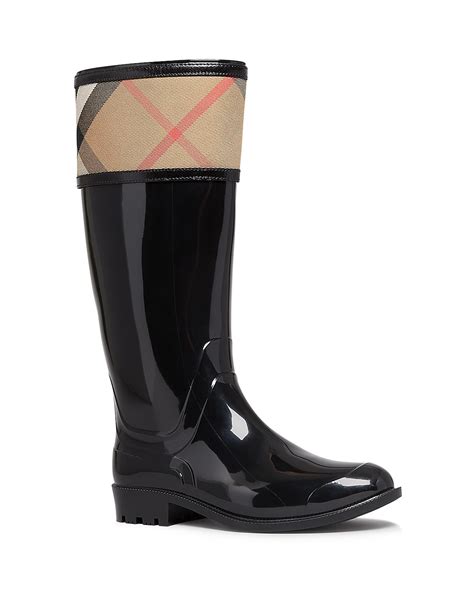 buy burberry crosshill rain boot women|burberry rain boots bloomingdale.